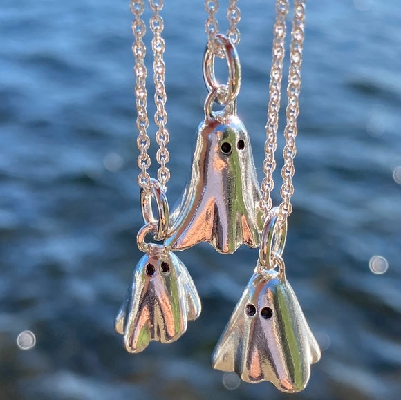 Suegrey Jewelry Ghost Necklace Sterling Silver - Picture 6 of 11